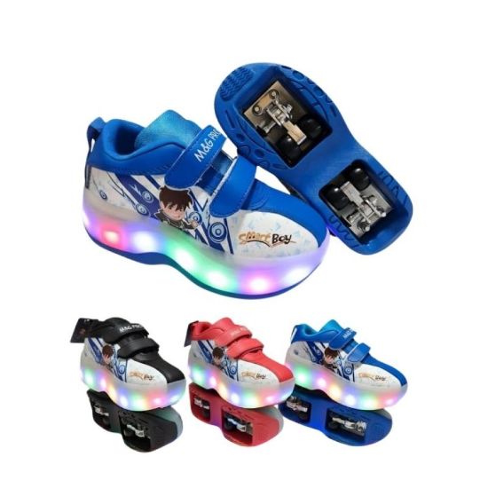 صورة سكوتر تزلج رياضي باربع عجلات – مقاس  (من 28 إلى 39)